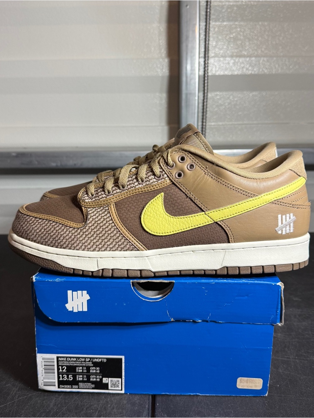 Size 12 - Dunk Low SP Undefeated Canteen Brown
